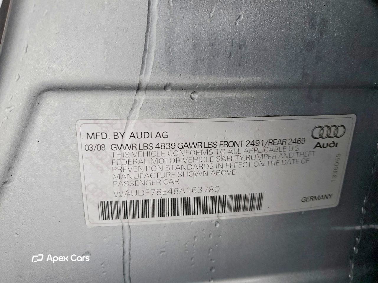 Audi A4 2008