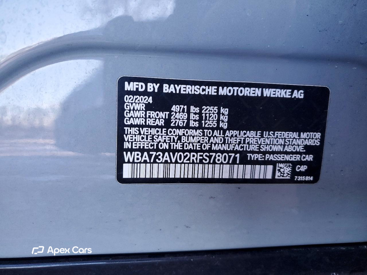 BMW Series 4 2024