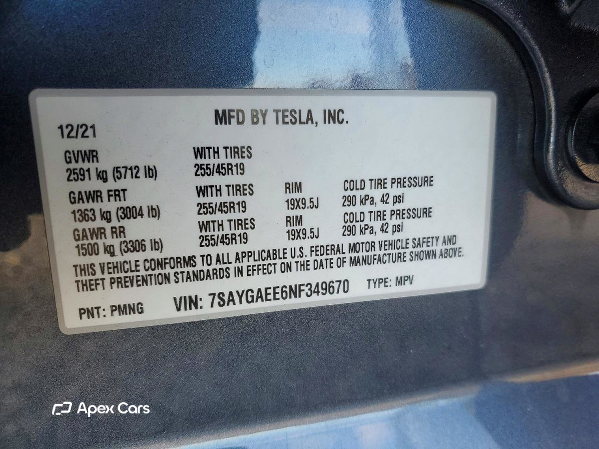 Tesla Model Y 2022