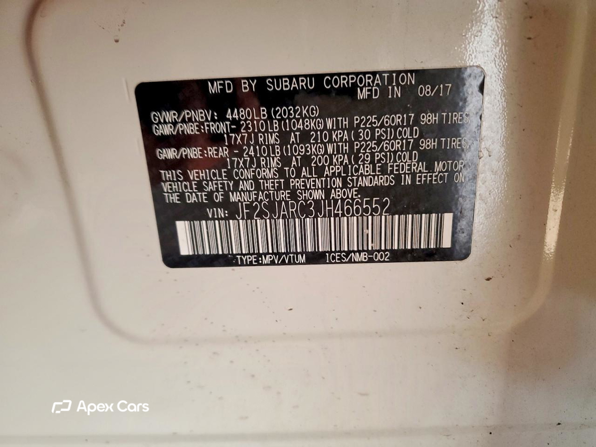 Subaru Forester 2018