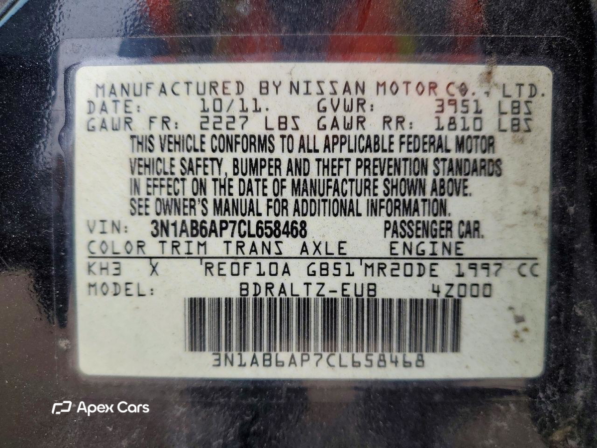 Nissan Sentra 2012