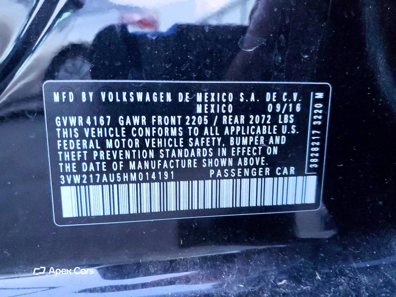 Volkswagen Golf 2017