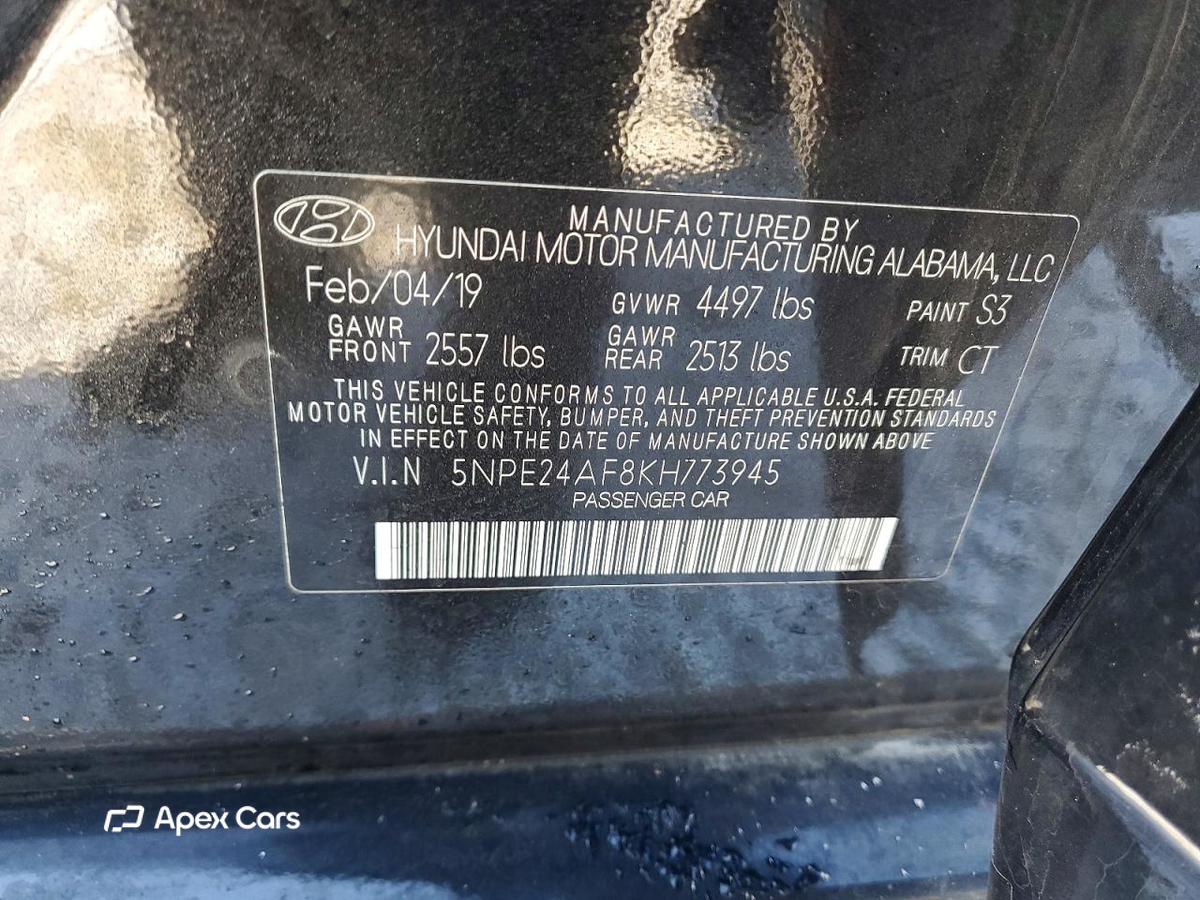 Hyundai Sonata 2019