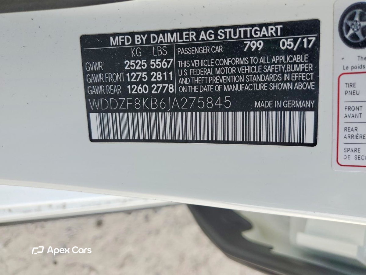 Mercedes-Benz E-klasse 2018