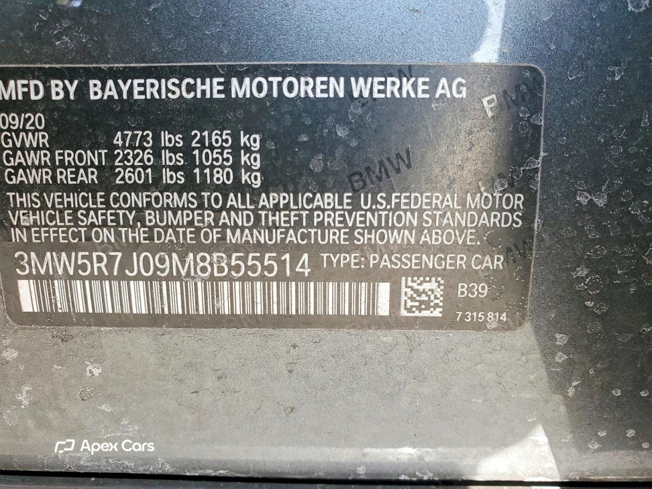 BMW Series 3 2021