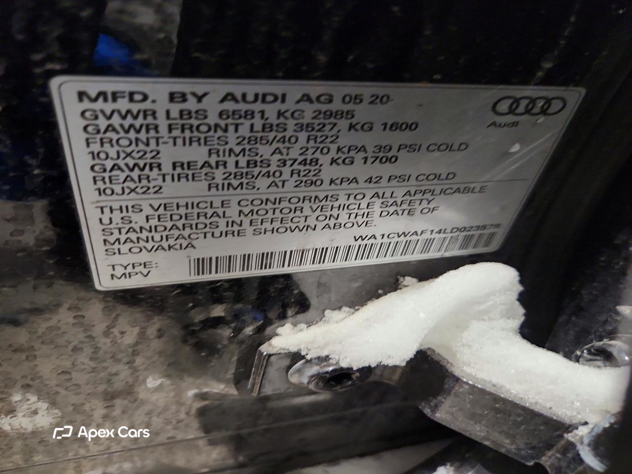 Audi SQ8 2020