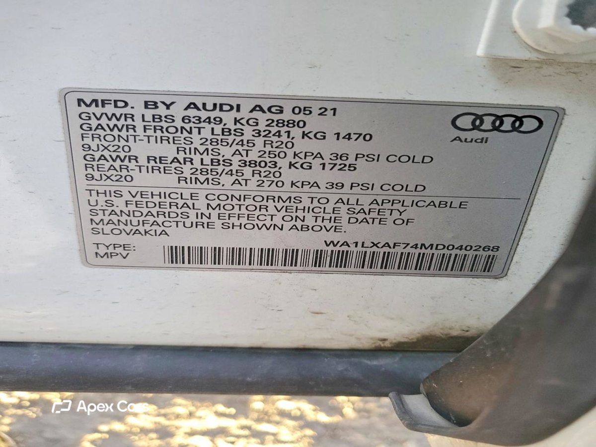 Audi Q7 2021