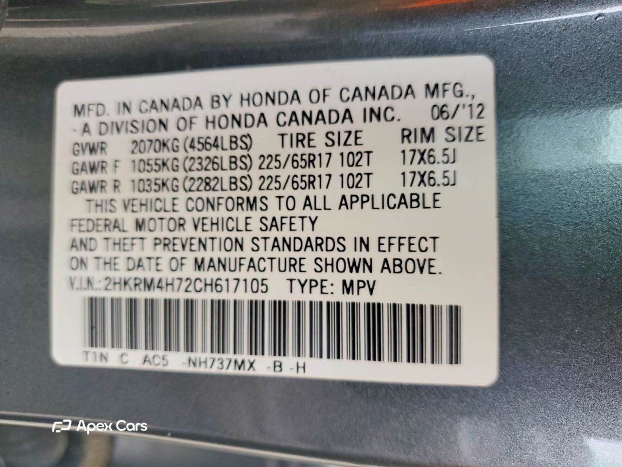 Honda CR-V 2012