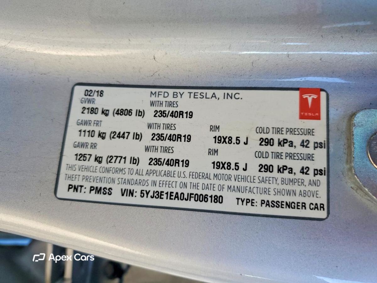 Tesla Model 3 2018