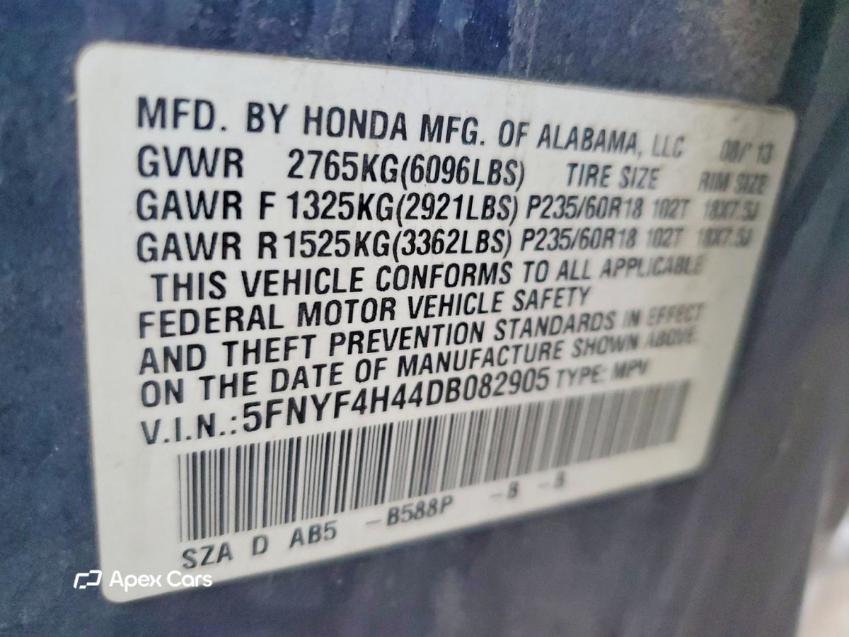 Honda Pilot 2013