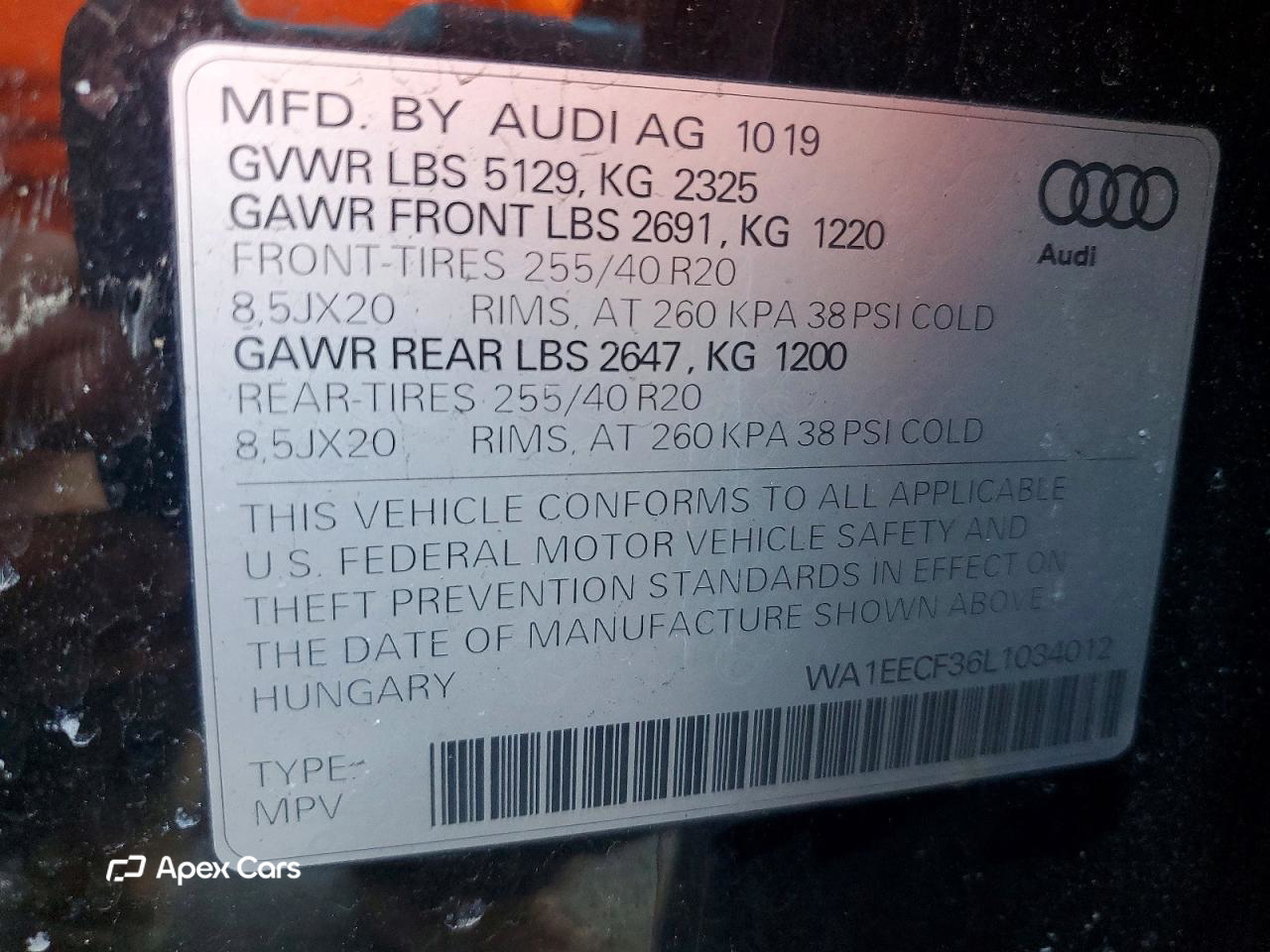 Audi Q3 2020