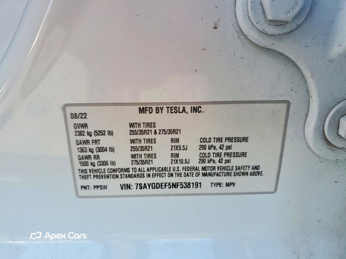 Tesla Model Y 2022