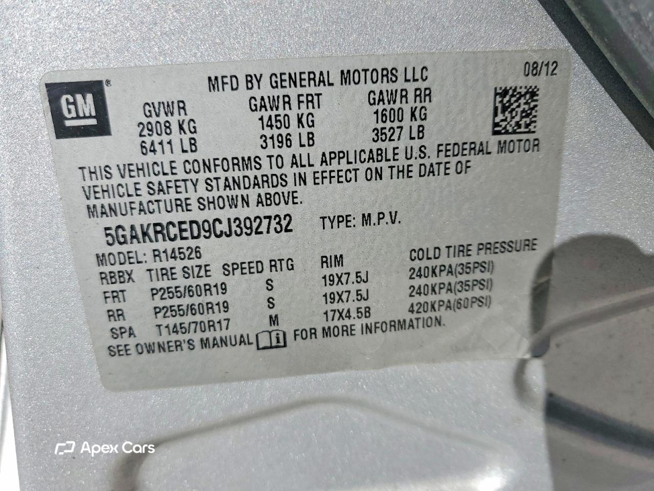 Buick Enclave 2012