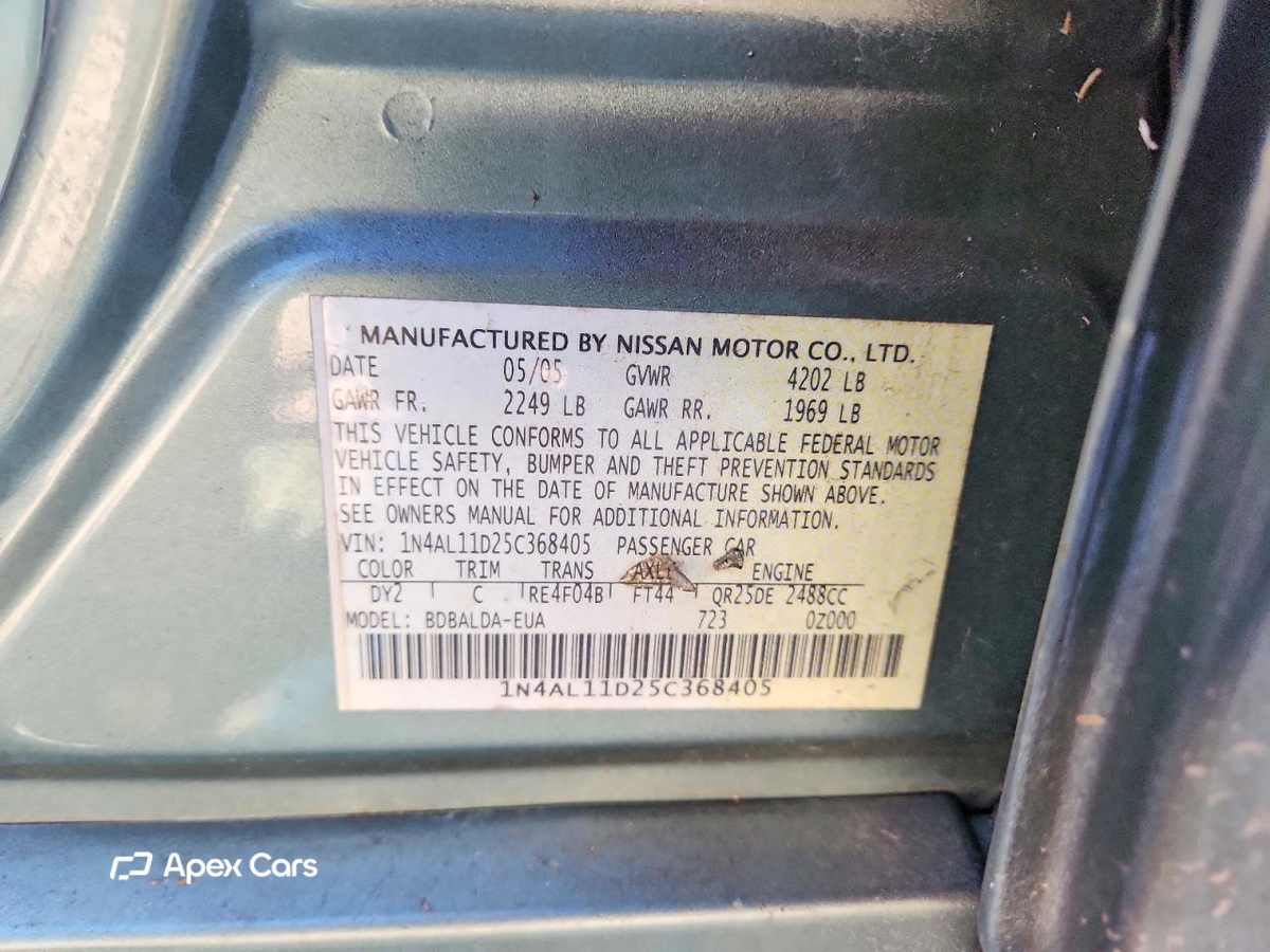 Nissan Altima 2005