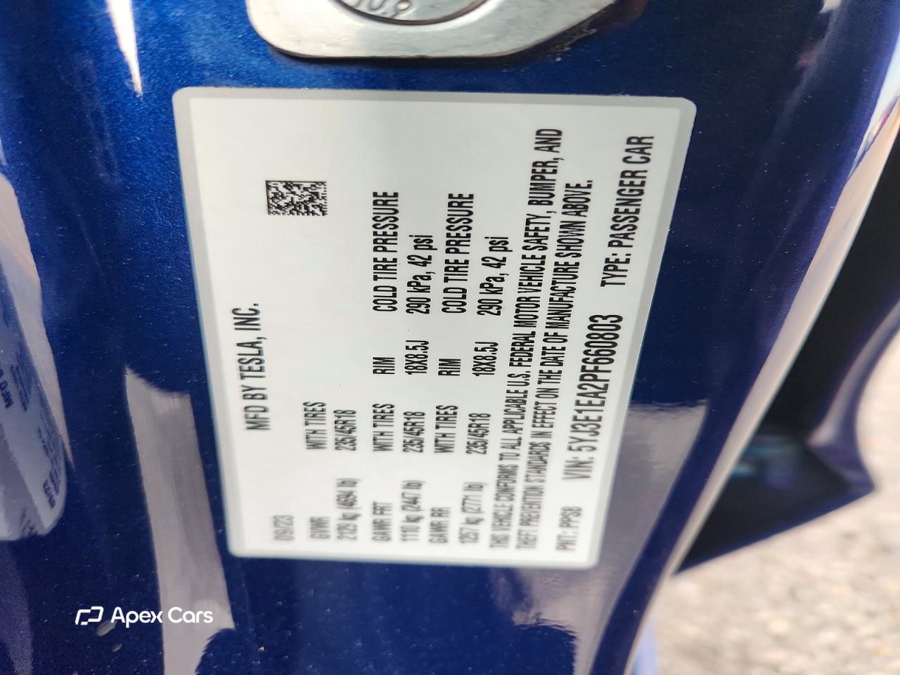 Tesla Model 3 2023