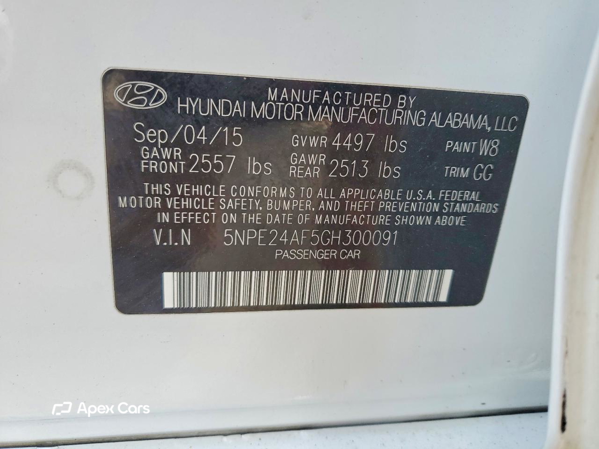 Hyundai Sonata 2016