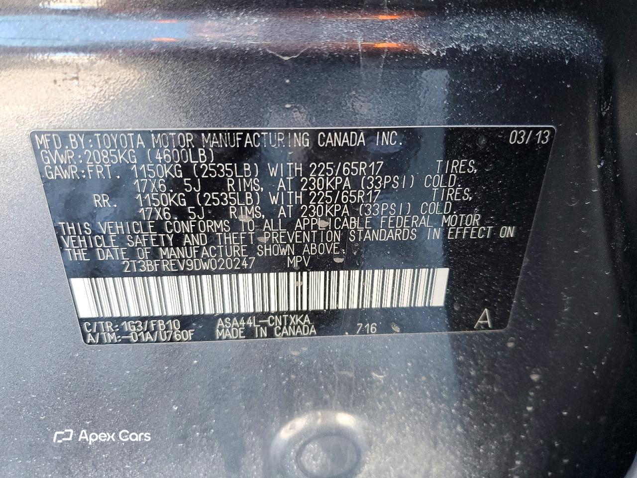 Toyota RAV 4 2013