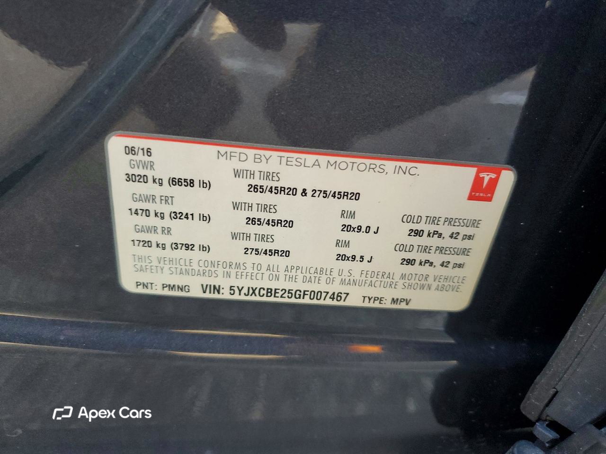 Tesla Model X 2016