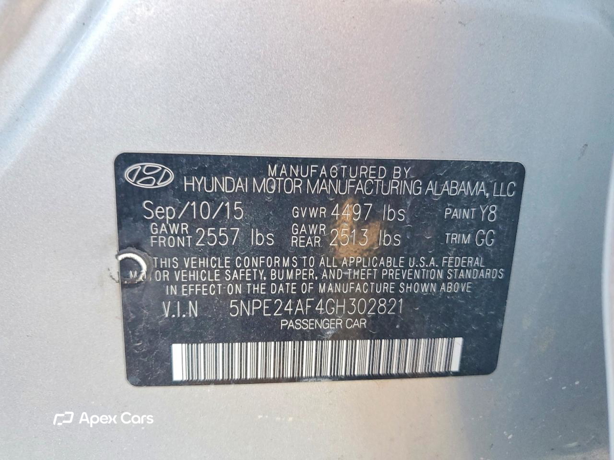 Hyundai Sonata 2016