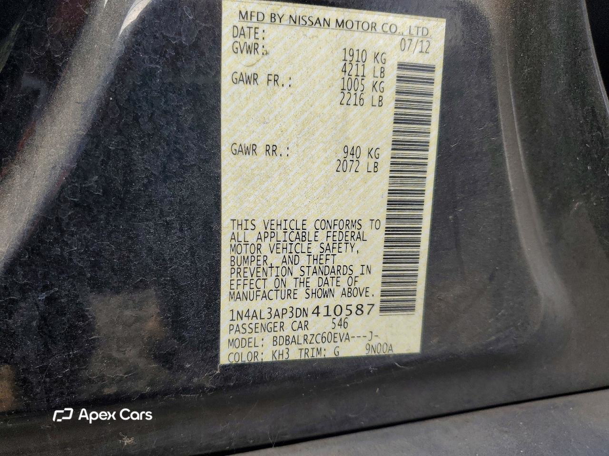 Nissan Altima 2013