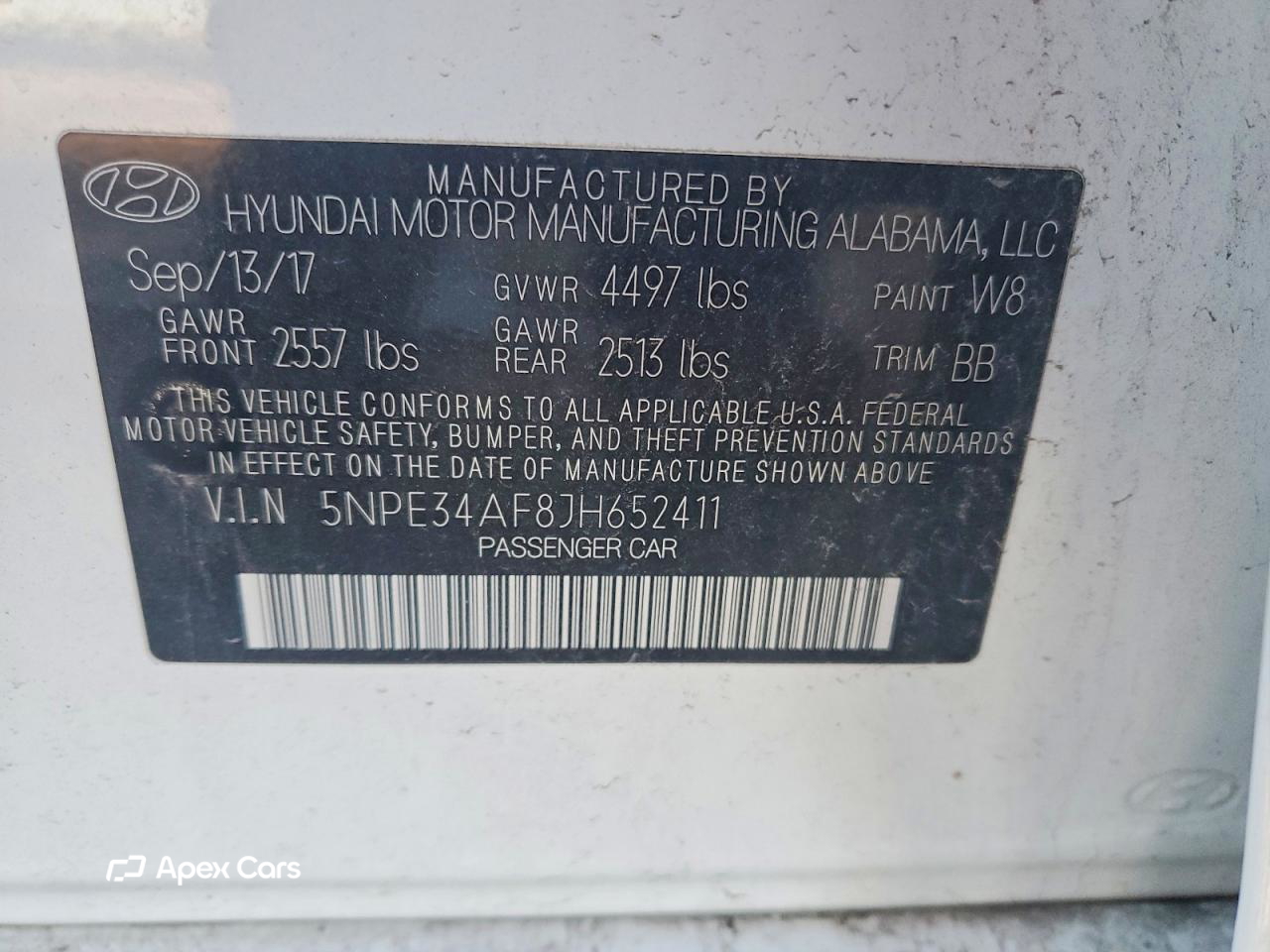 Hyundai Sonata 2018