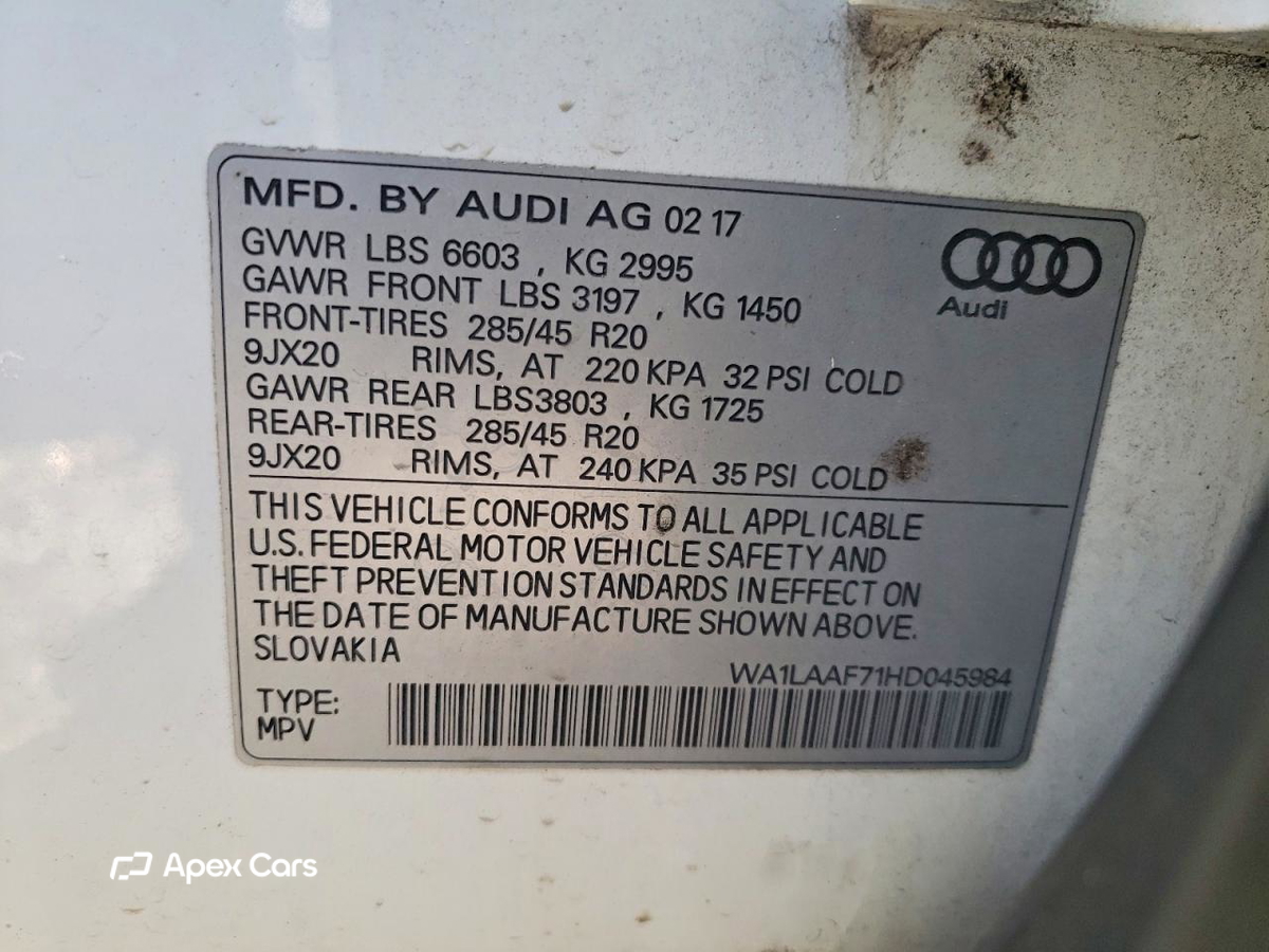 Audi Q7 2017