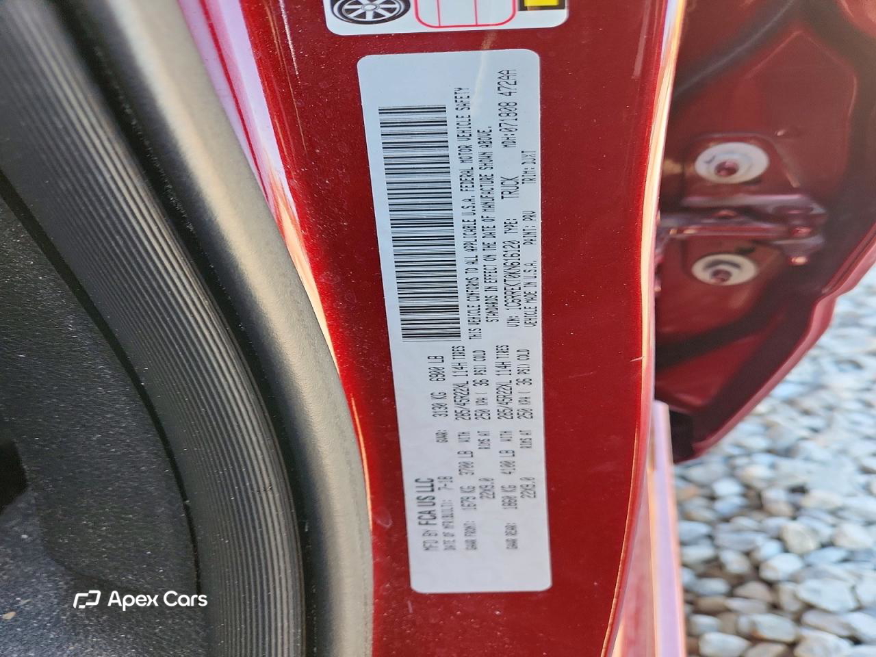 RAM 1500 2019
