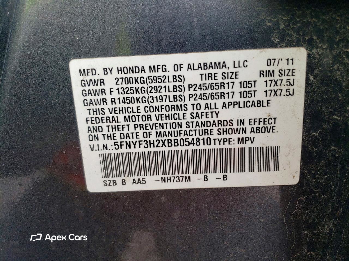 Honda Pilot 2011