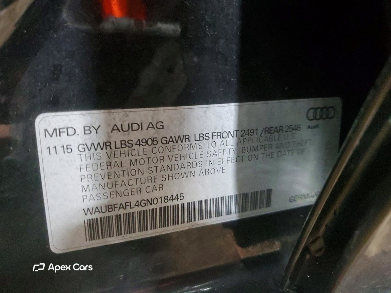 Audi A4 2016
