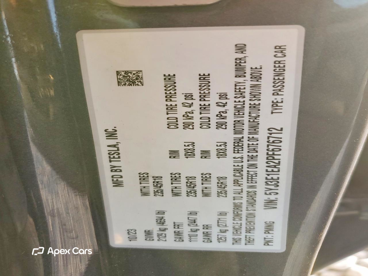 Tesla Model 3 2023