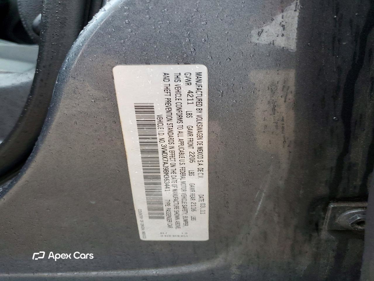 Volkswagen Jetta 2011