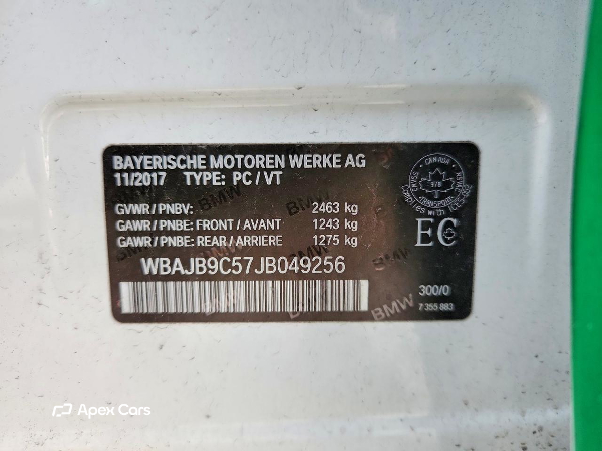 BMW Series 5 2018