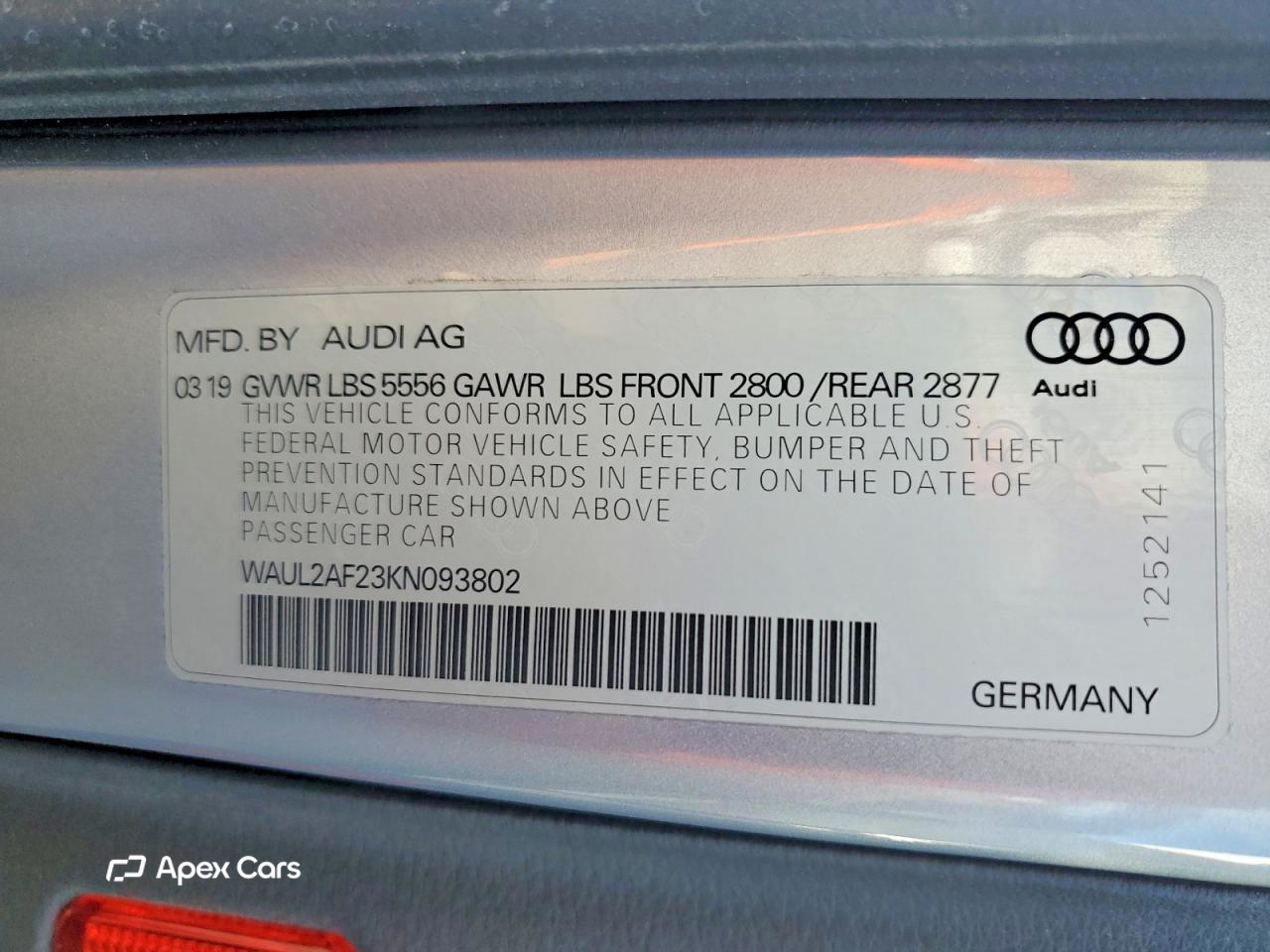 Audi A6 2019