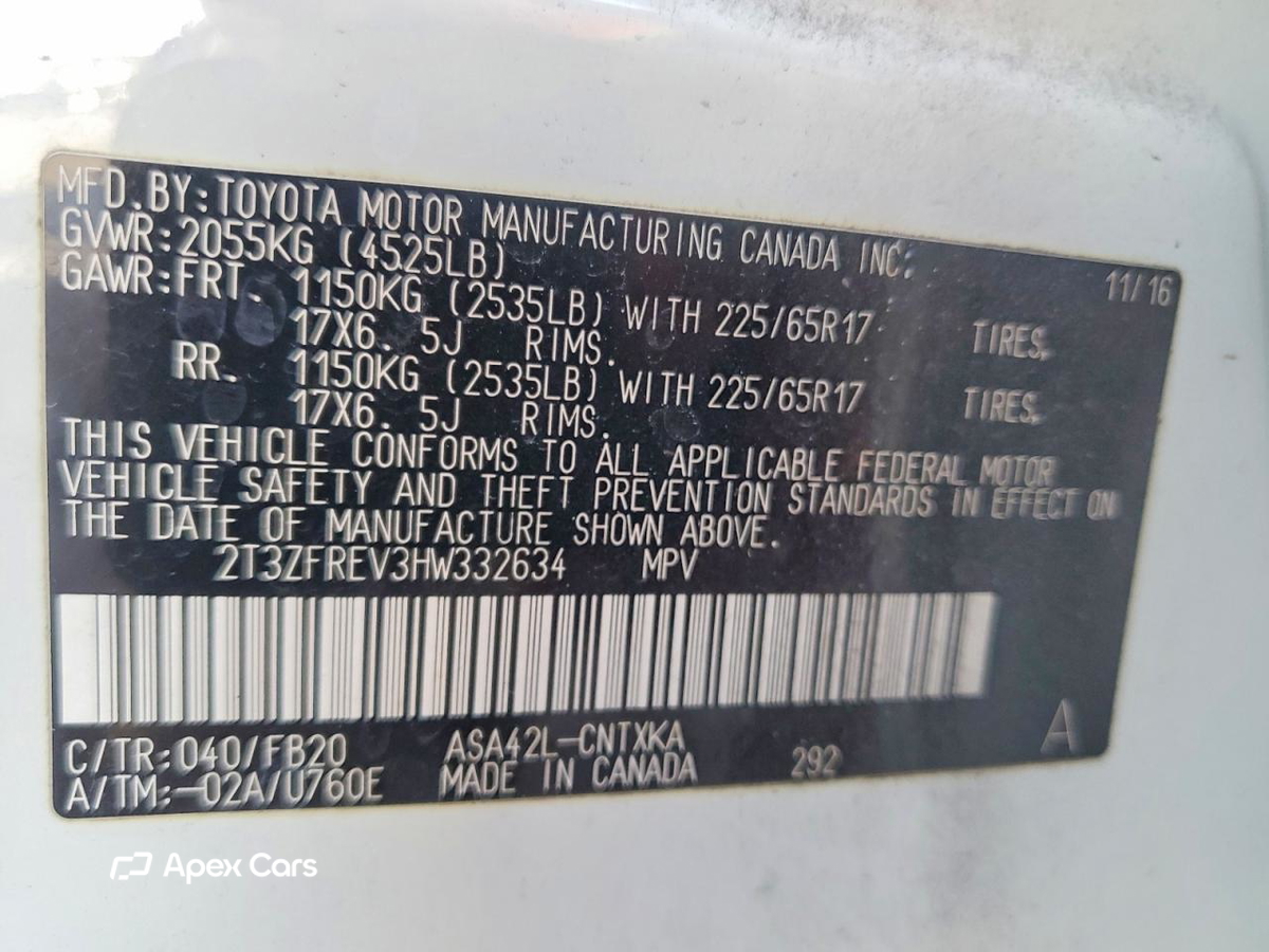 Toyota RAV 4 2017