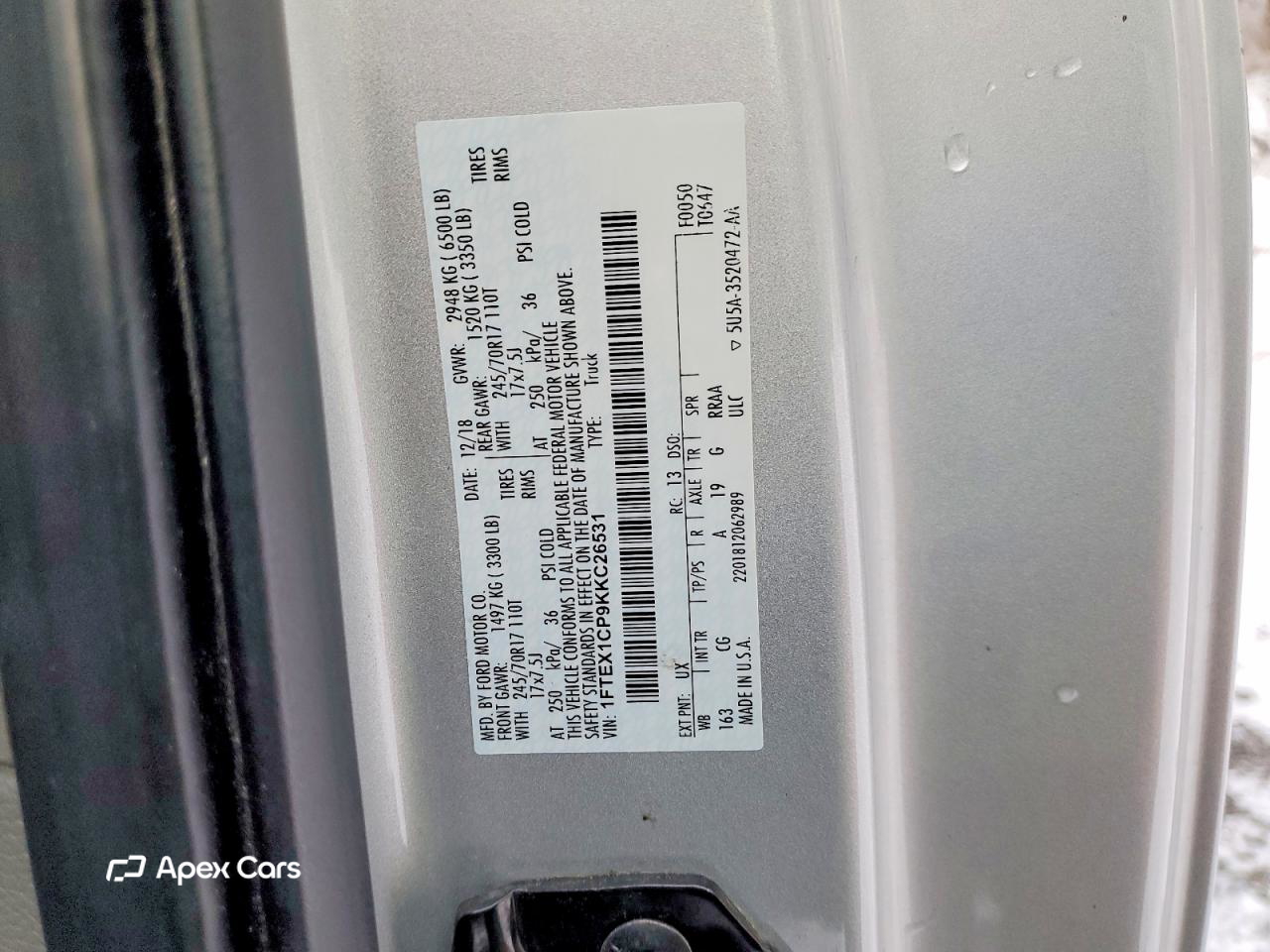 Ford F-150 2019