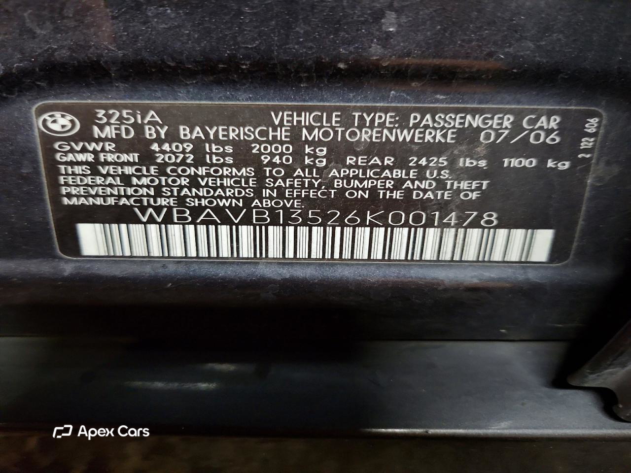 BMW Series 3 2006