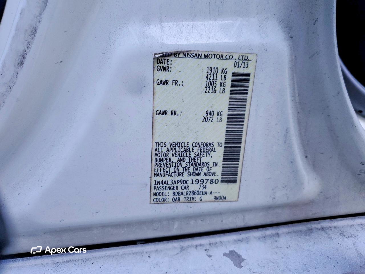 Nissan Altima 2013
