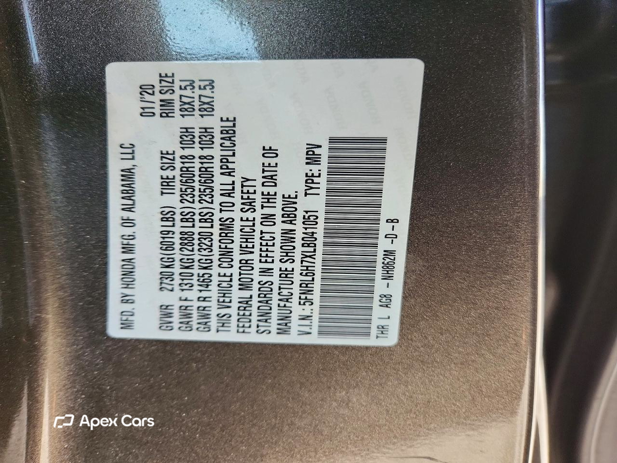 Honda Odyssey 2020