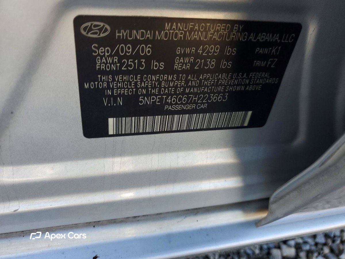 Hyundai Sonata 2007