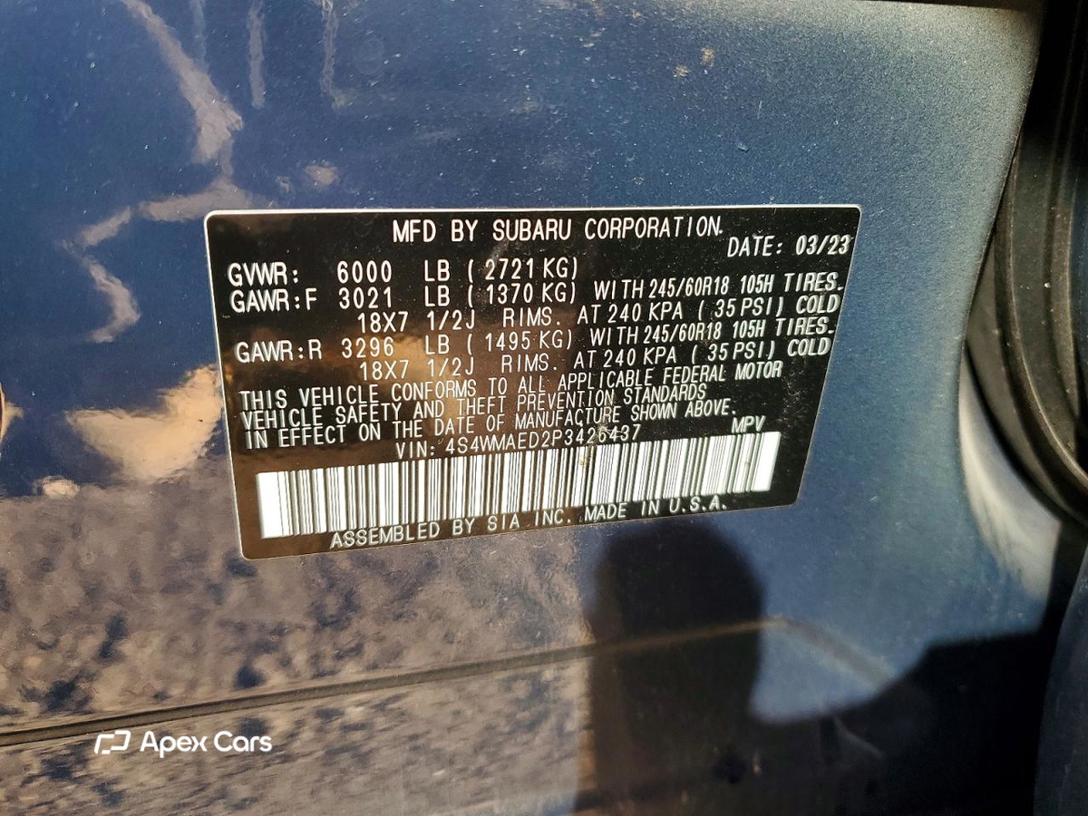 Subaru Ascent 2023