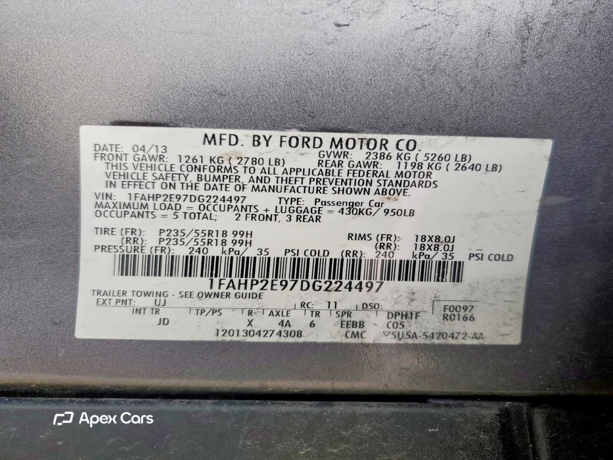 Ford Taurus 2013