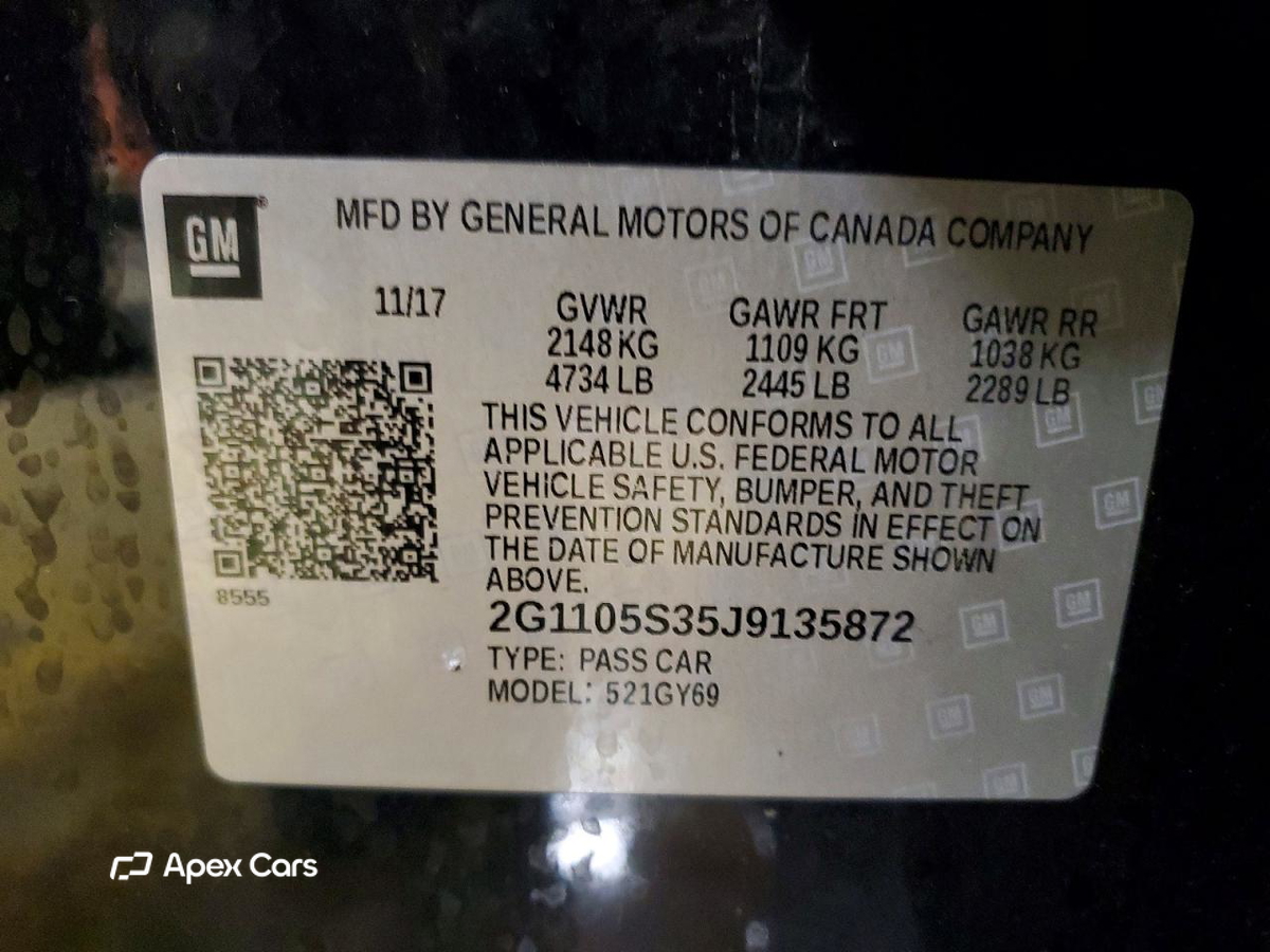 Chevrolet Impala 2018