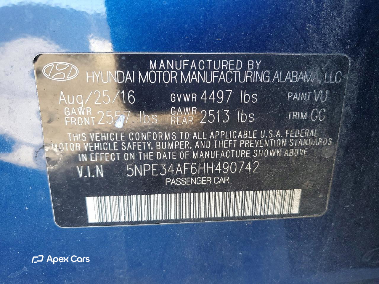 Hyundai Sonata 2017