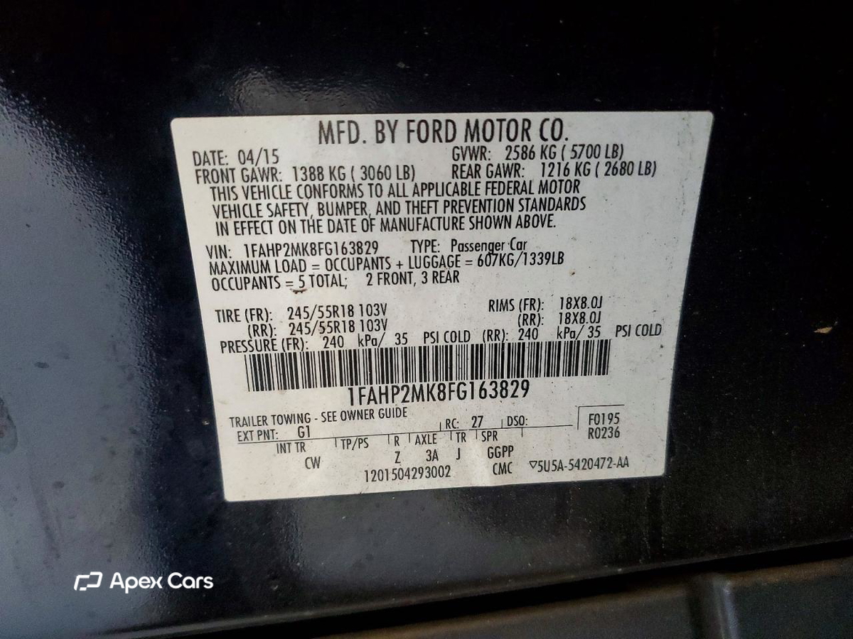 Ford Taurus 2015