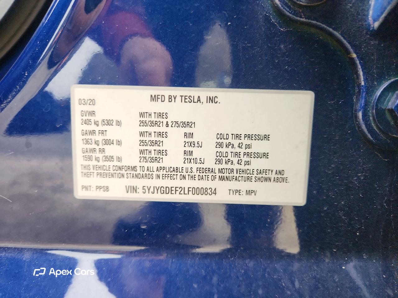 Tesla Model Y 2020