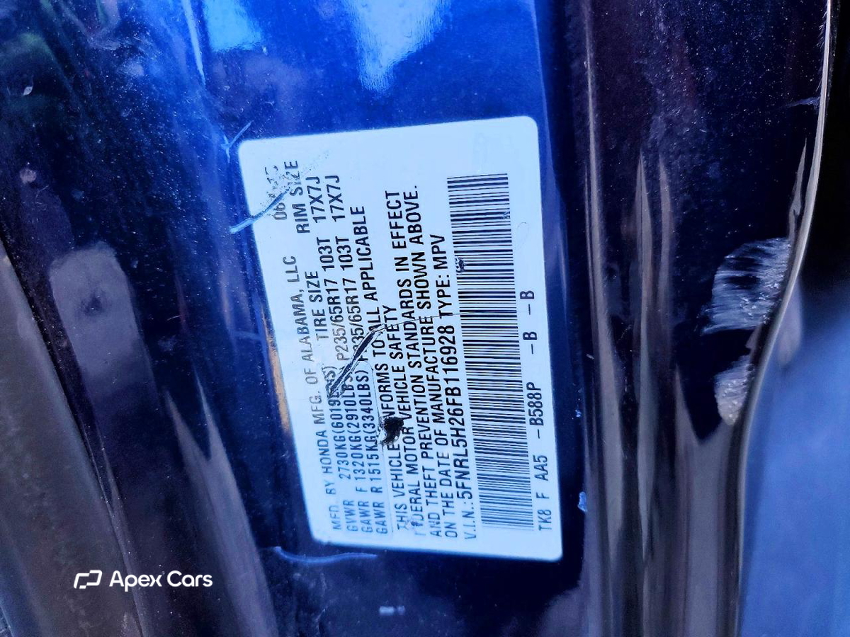 Honda Odyssey 2015