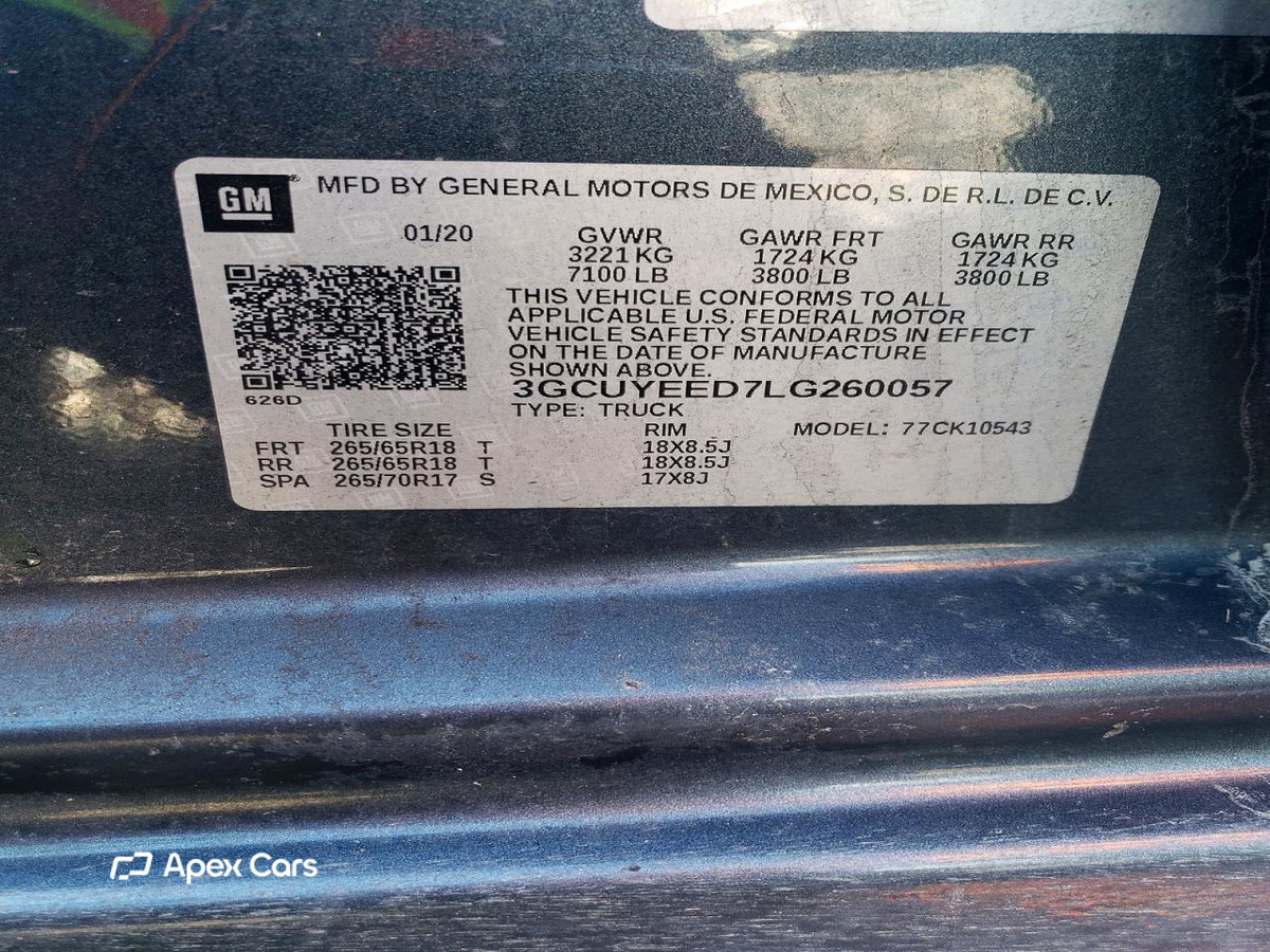 Chevrolet Silverado 2020