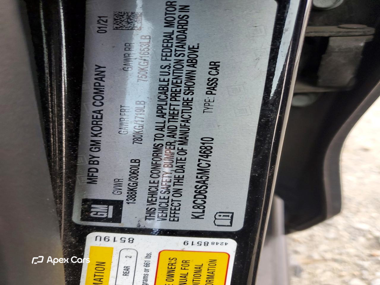 Chevrolet Spark 2021