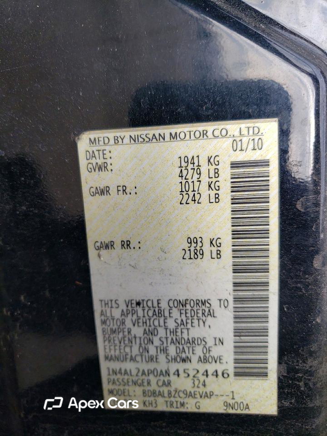 Nissan Altima 2010