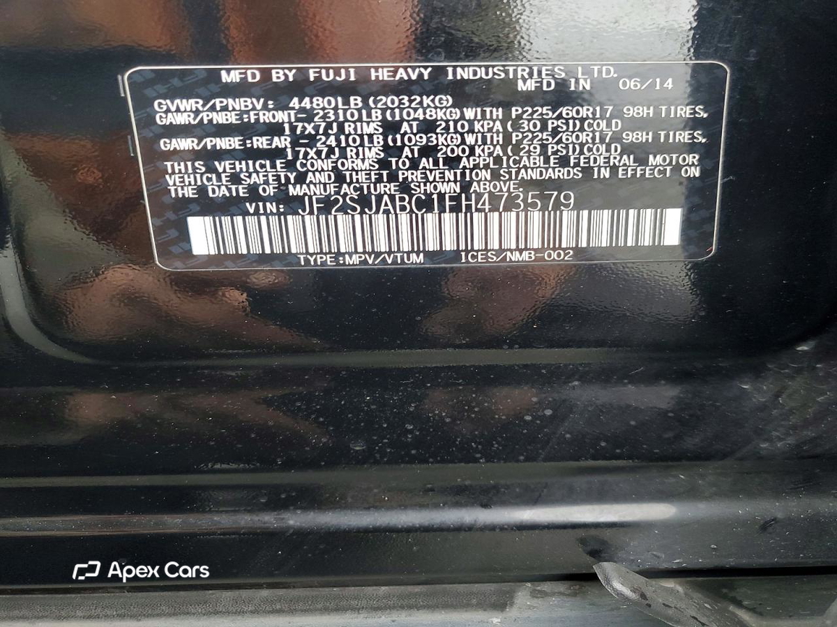 Subaru Forester 2015